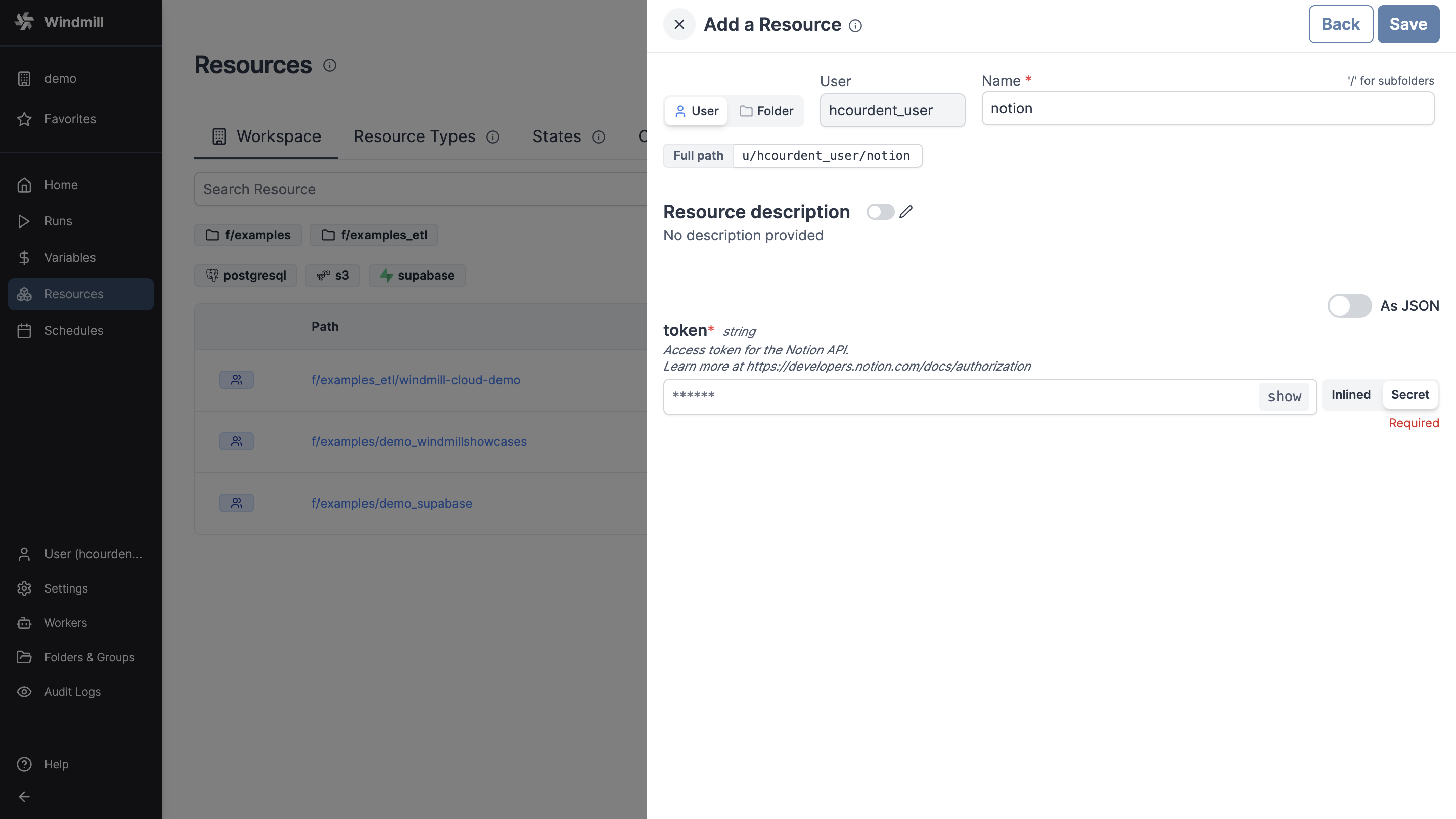Add Notion Resource Add Notion Resource