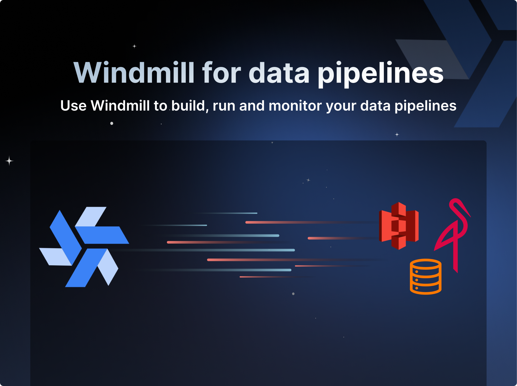 Windmill for data pipelines Windmill for data pipelines